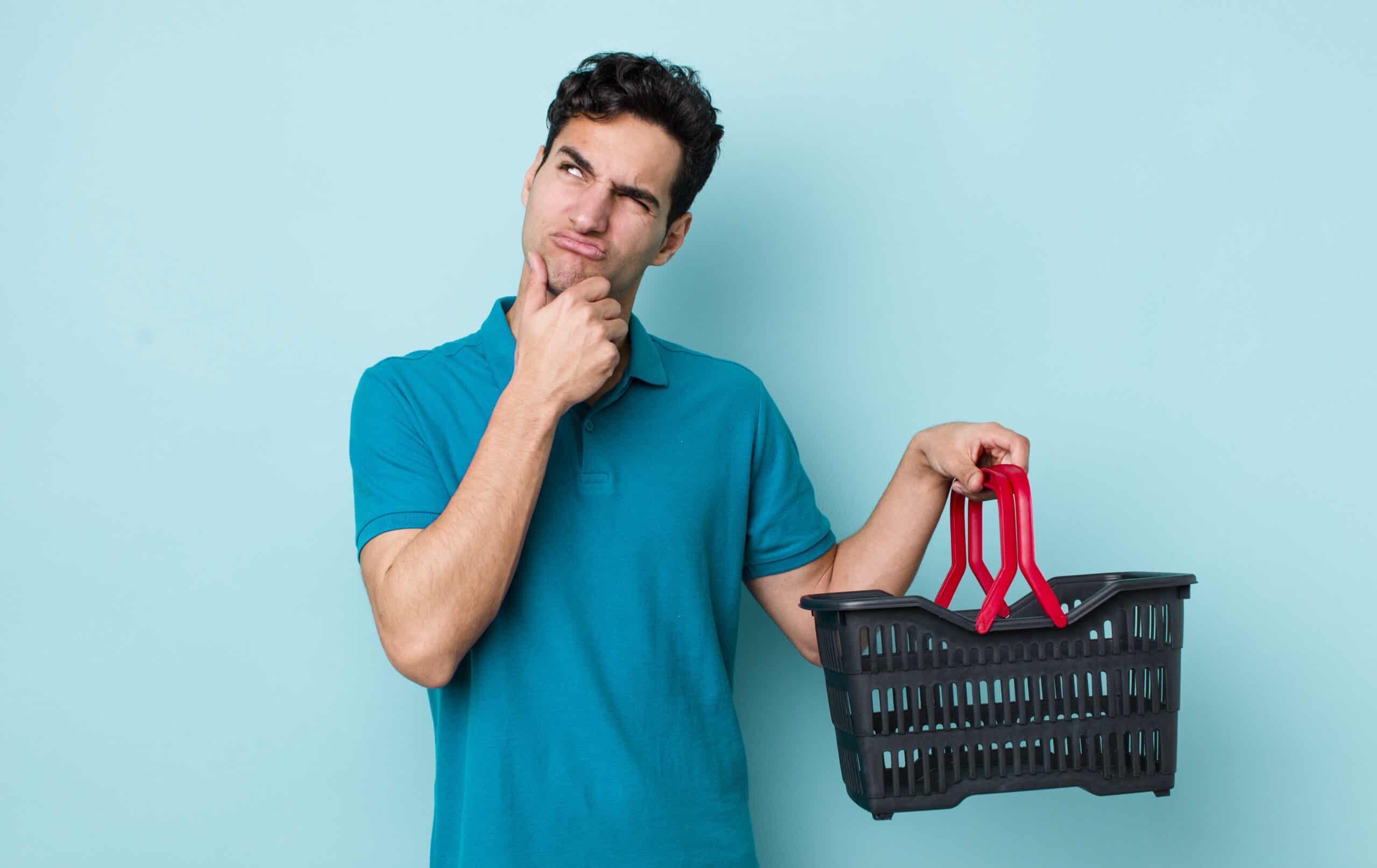 Leave your order in the shopping cart