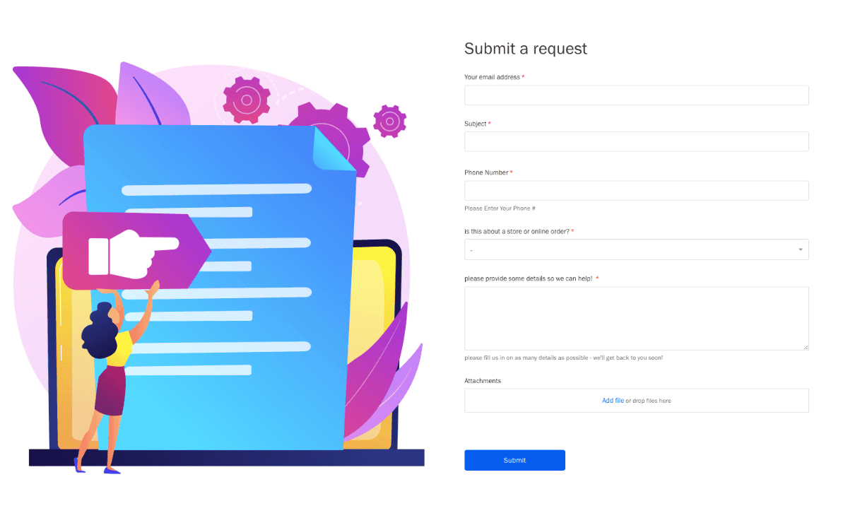 Five below return form