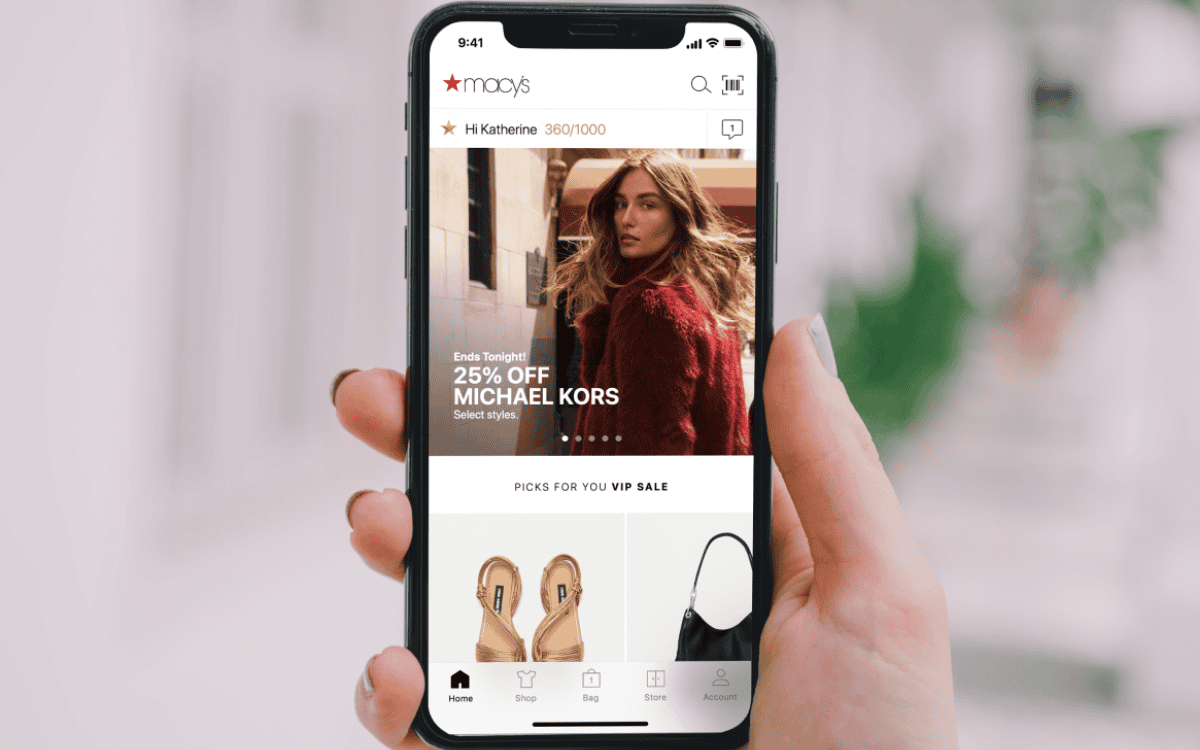 Macys mobile app