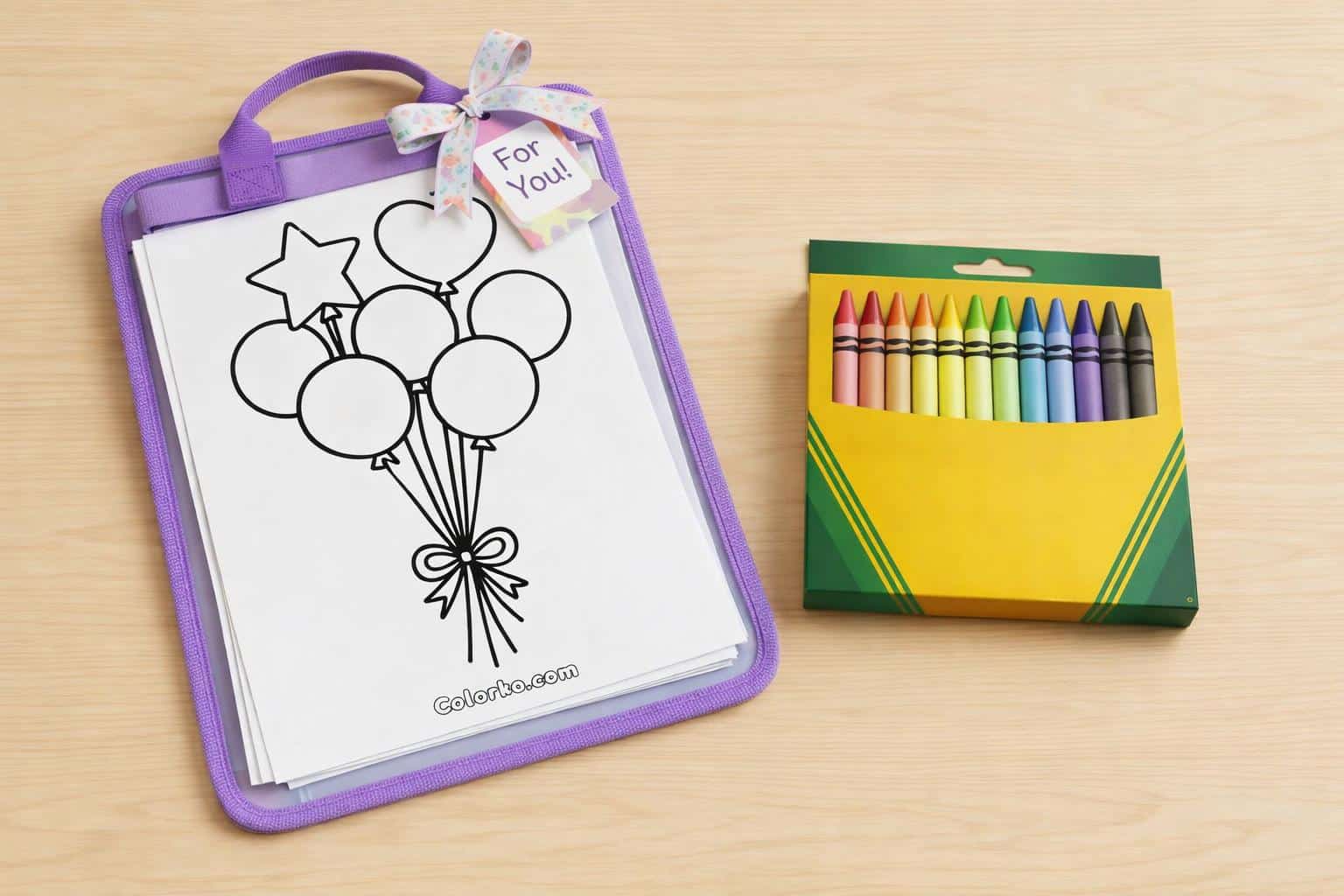 coloring pages-colorko-gift